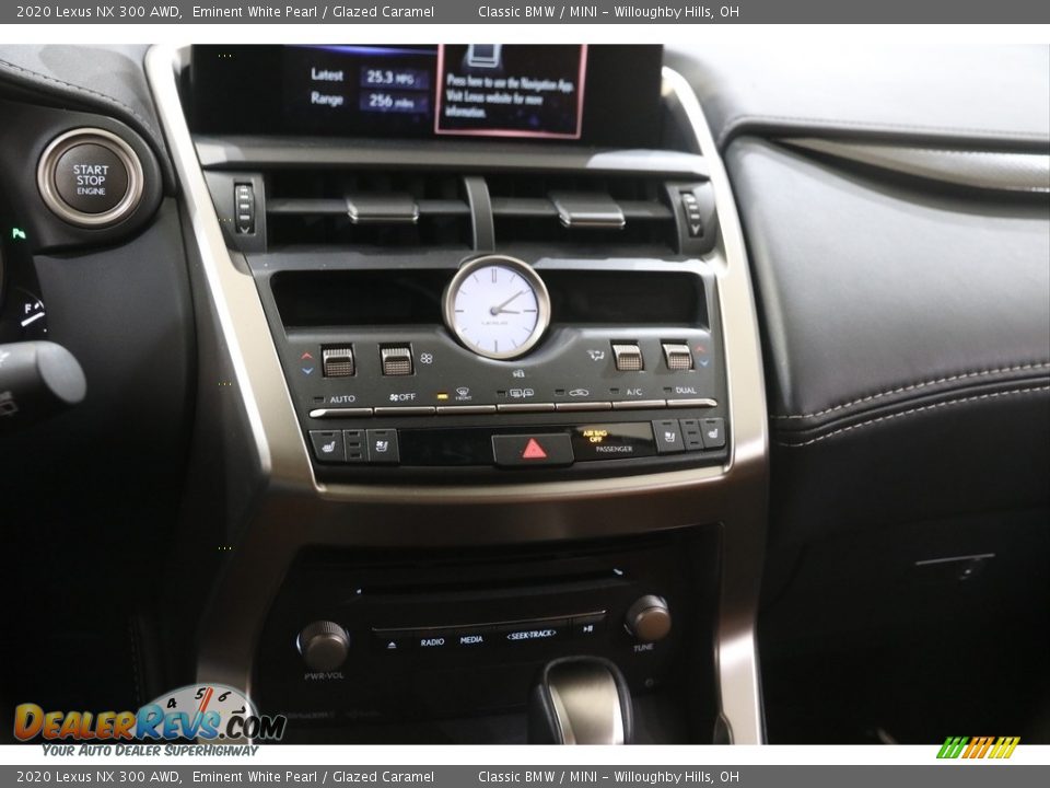 2020 Lexus NX 300 AWD Eminent White Pearl / Glazed Caramel Photo #12