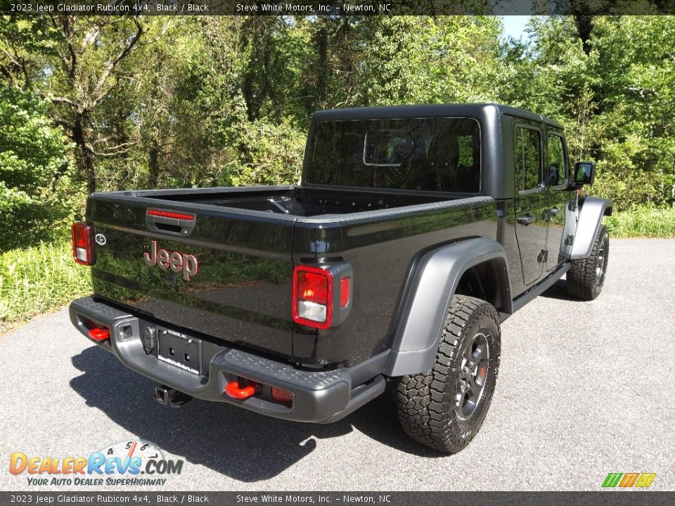 2023 Jeep Gladiator Rubicon 4x4 Black / Black Photo #6