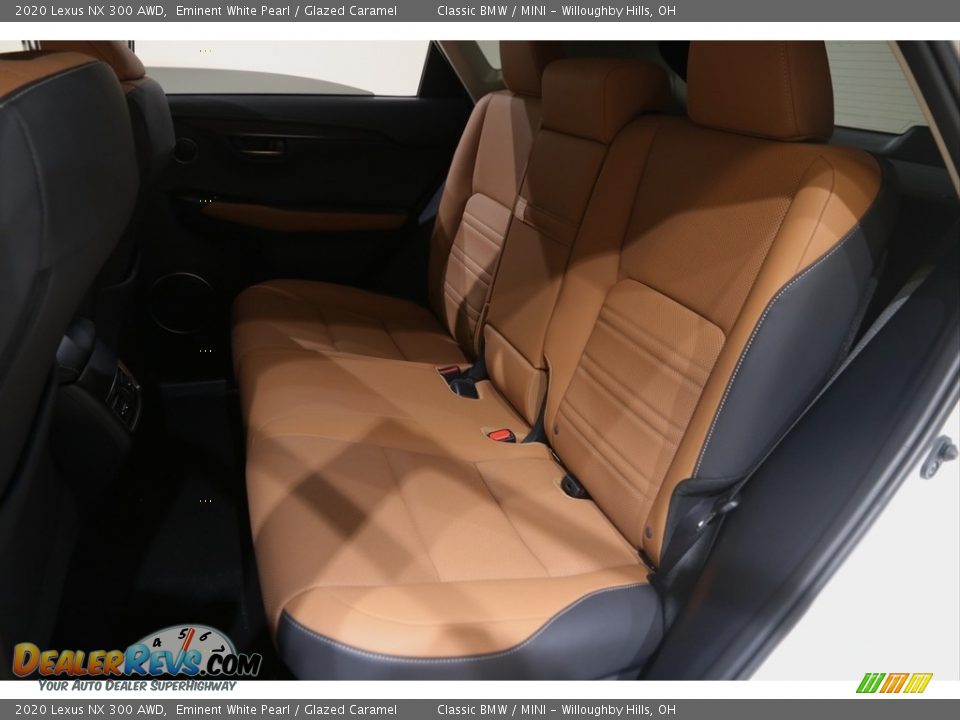 2020 Lexus NX 300 AWD Eminent White Pearl / Glazed Caramel Photo #17
