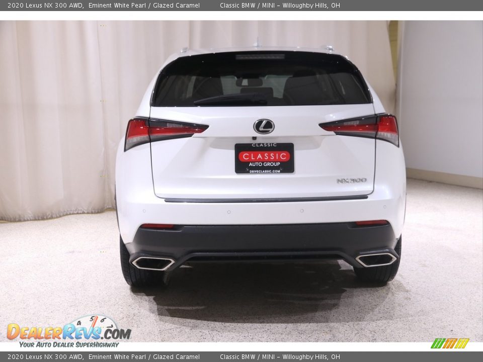 2020 Lexus NX 300 AWD Eminent White Pearl / Glazed Caramel Photo #18