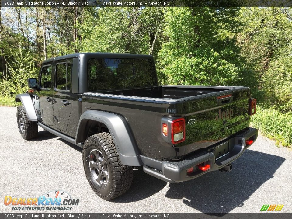 2023 Jeep Gladiator Rubicon 4x4 Black / Black Photo #9