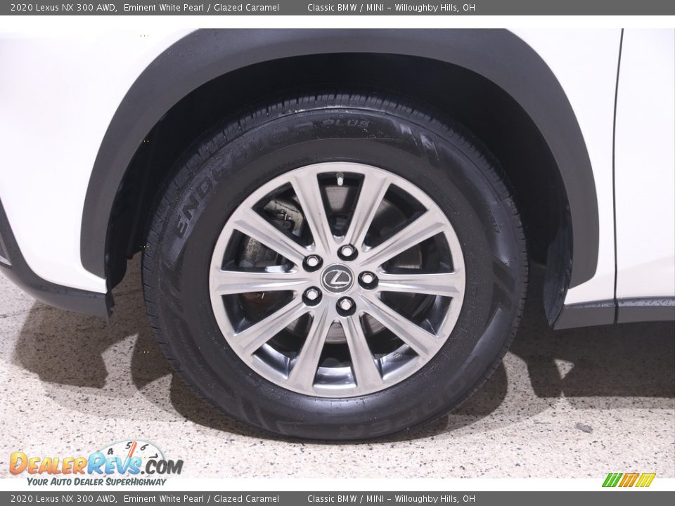 2020 Lexus NX 300 AWD Eminent White Pearl / Glazed Caramel Photo #20