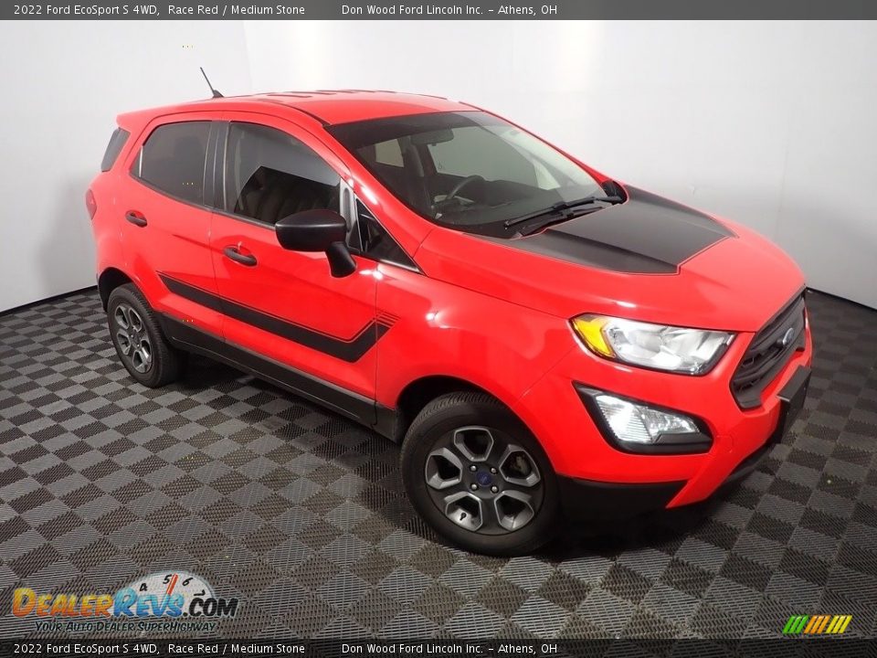 2022 Ford EcoSport S 4WD Race Red / Medium Stone Photo #3