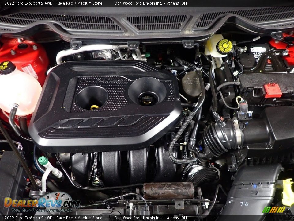 2022 Ford EcoSport S 4WD Race Red / Medium Stone Photo #7