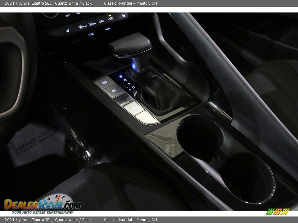 2021 Hyundai Elantra SEL Quartz White / Black Photo #13