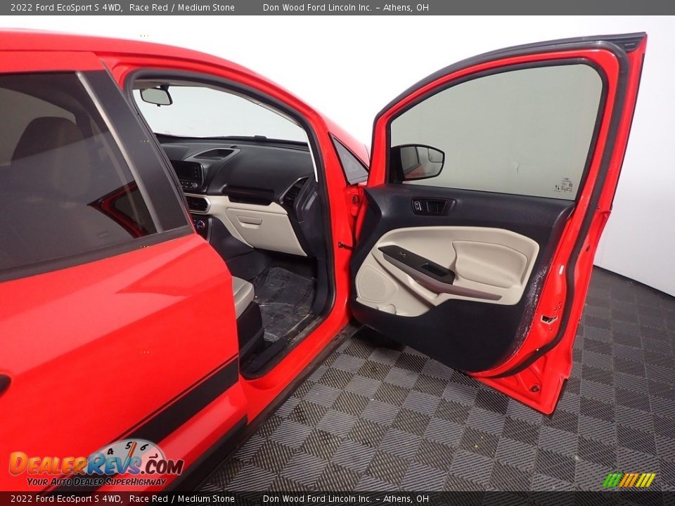 2022 Ford EcoSport S 4WD Race Red / Medium Stone Photo #34