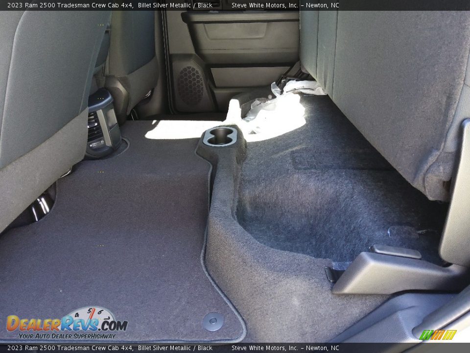 Rear Seat of 2023 Ram 2500 Tradesman Crew Cab 4x4 Photo #14