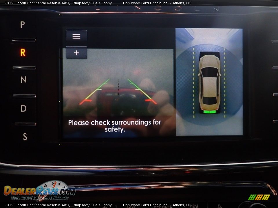 2019 Lincoln Continental Reserve AWD Rhapsody Blue / Ebony Photo #4