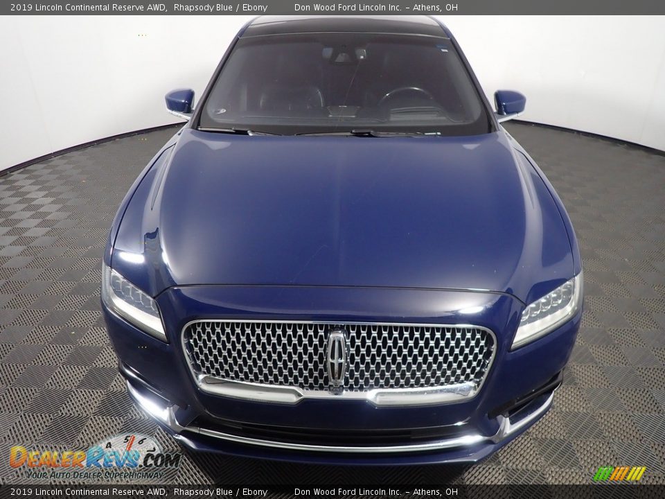 2019 Lincoln Continental Reserve AWD Rhapsody Blue / Ebony Photo #7