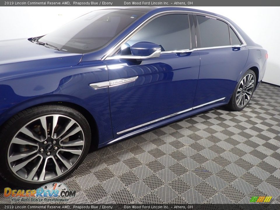 2019 Lincoln Continental Reserve AWD Rhapsody Blue / Ebony Photo #12