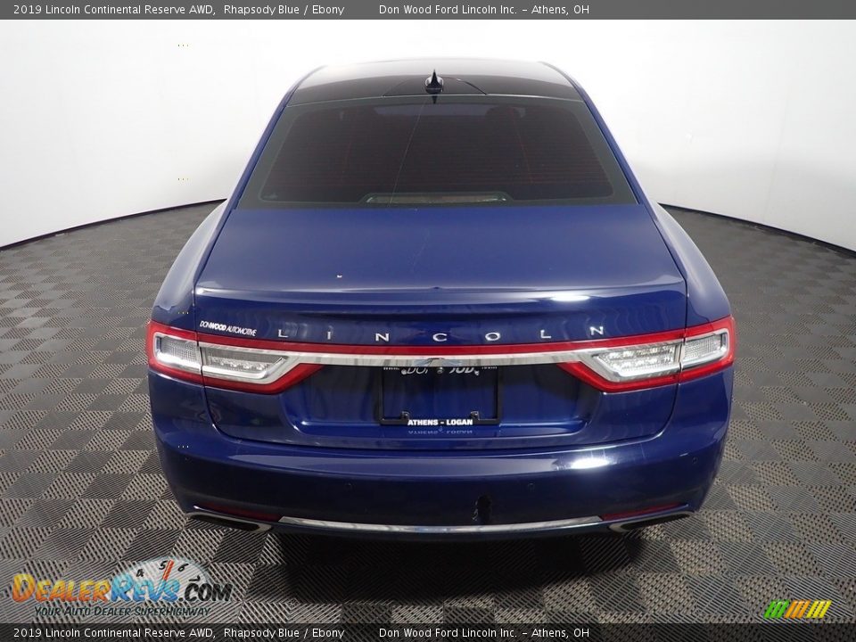 2019 Lincoln Continental Reserve AWD Rhapsody Blue / Ebony Photo #15