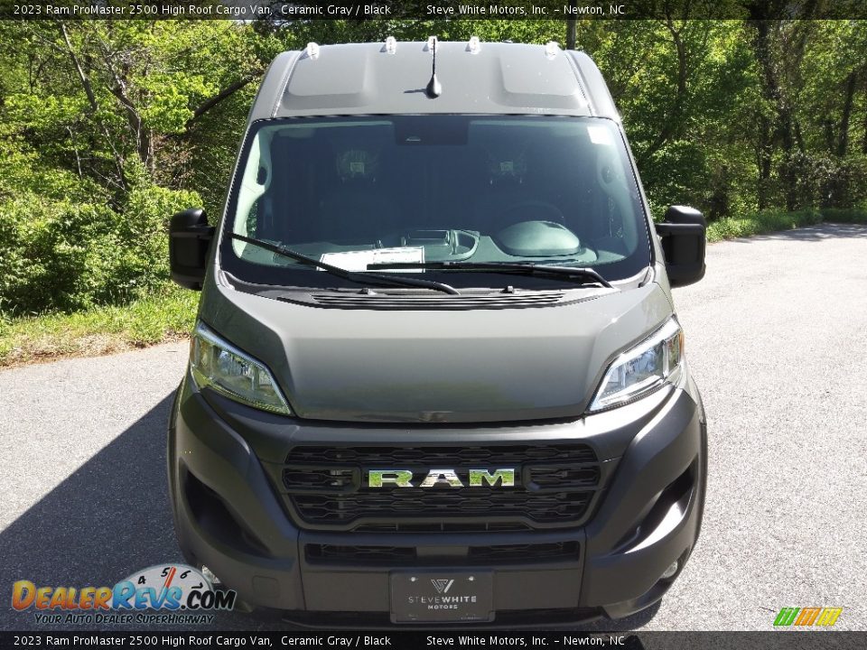 2023 Ram ProMaster 2500 High Roof Cargo Van Ceramic Gray / Black Photo #3