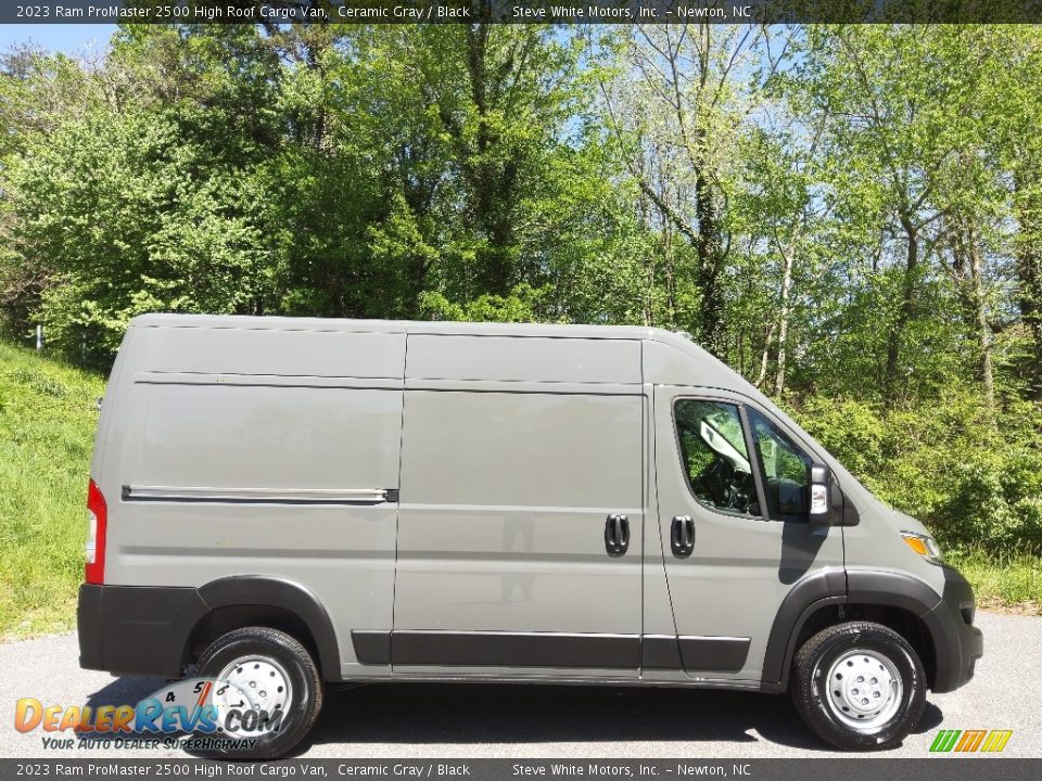 Ceramic Gray 2023 Ram ProMaster 2500 High Roof Cargo Van Photo #5