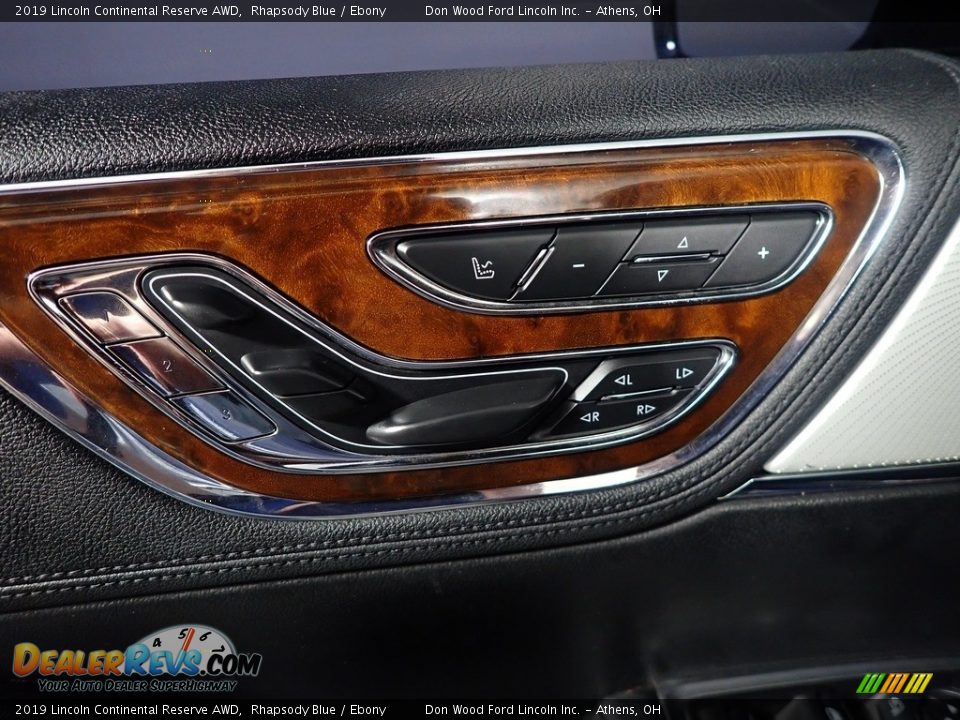 2019 Lincoln Continental Reserve AWD Rhapsody Blue / Ebony Photo #24