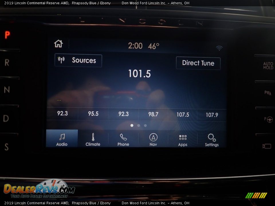 2019 Lincoln Continental Reserve AWD Rhapsody Blue / Ebony Photo #28