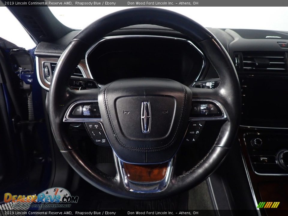 2019 Lincoln Continental Reserve AWD Rhapsody Blue / Ebony Photo #29