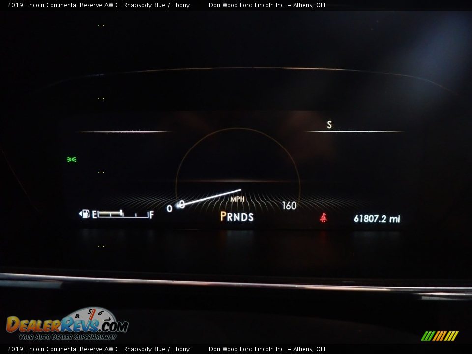 2019 Lincoln Continental Reserve AWD Rhapsody Blue / Ebony Photo #30