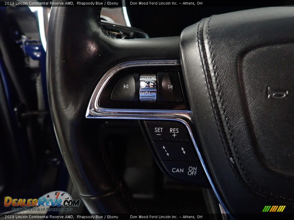 2019 Lincoln Continental Reserve AWD Rhapsody Blue / Ebony Photo #31