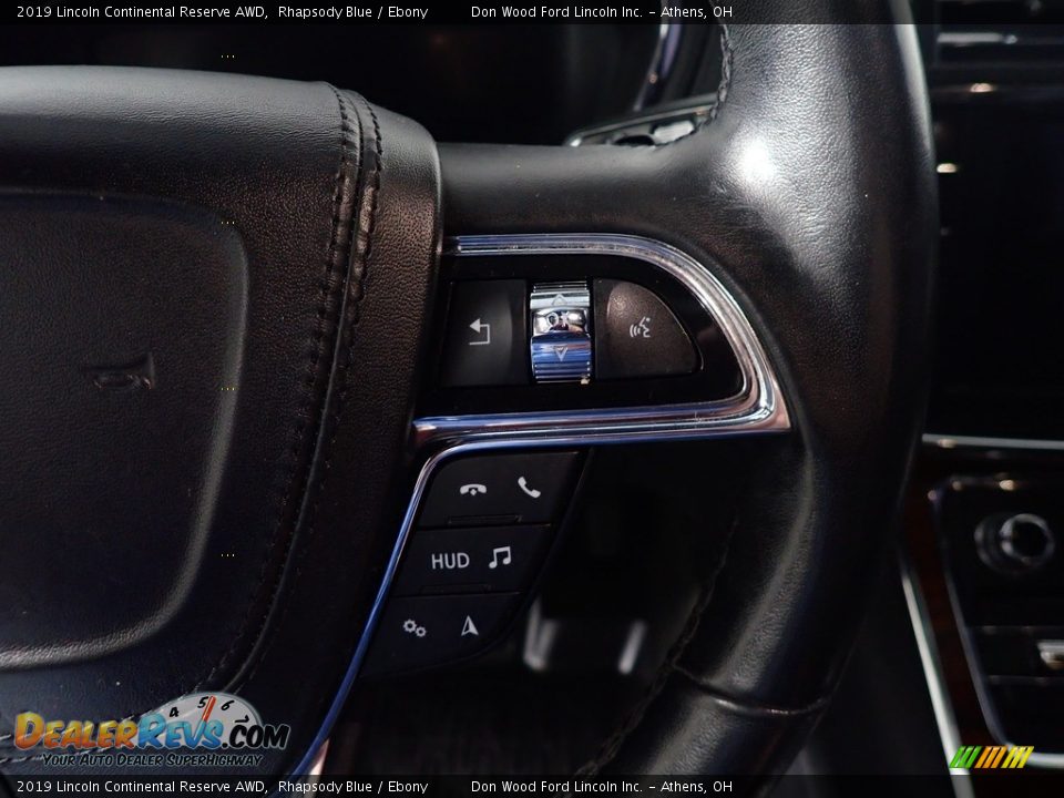 2019 Lincoln Continental Reserve AWD Rhapsody Blue / Ebony Photo #32