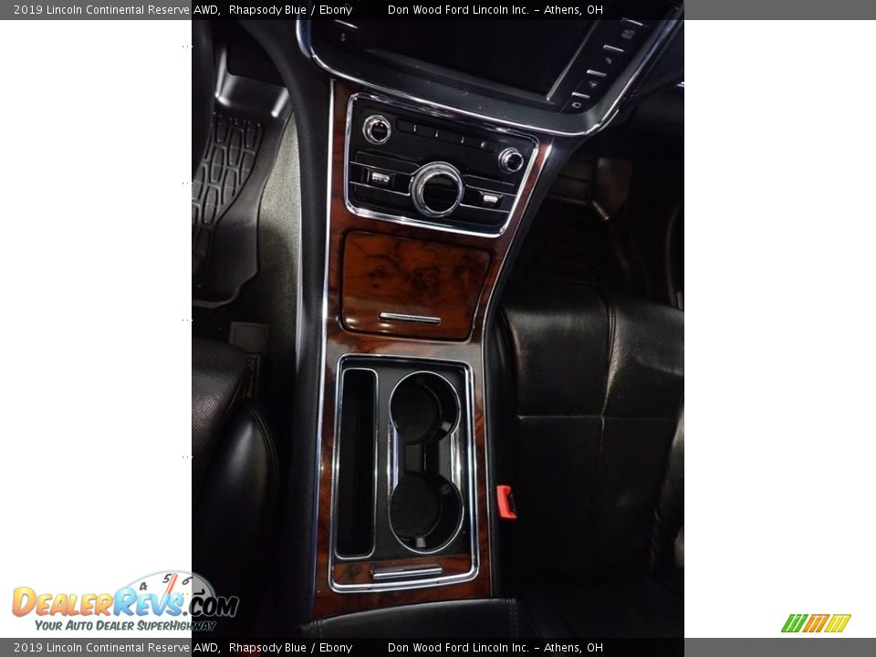 2019 Lincoln Continental Reserve AWD Rhapsody Blue / Ebony Photo #34