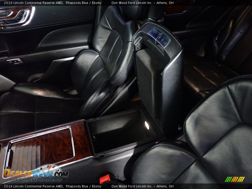 2019 Lincoln Continental Reserve AWD Rhapsody Blue / Ebony Photo #35