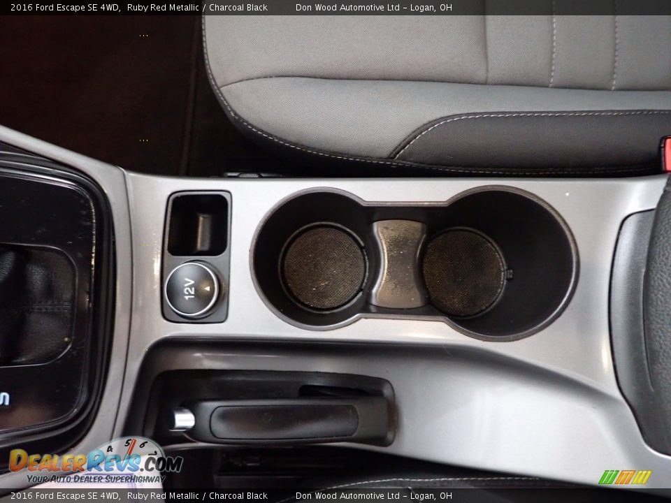 2016 Ford Escape SE 4WD Ruby Red Metallic / Charcoal Black Photo #20