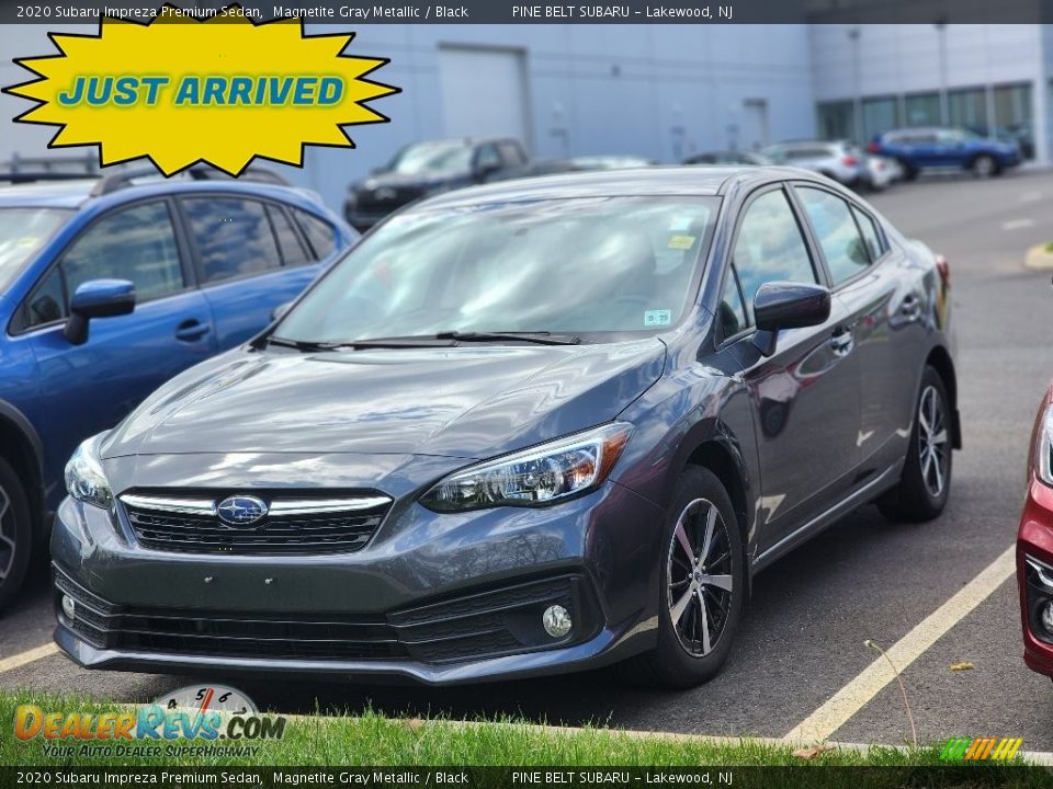 2020 Subaru Impreza Premium Sedan Magnetite Gray Metallic / Black Photo #1