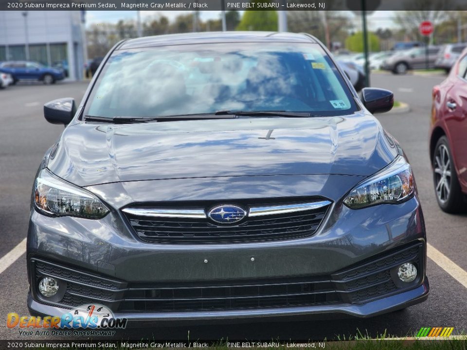 2020 Subaru Impreza Premium Sedan Magnetite Gray Metallic / Black Photo #2