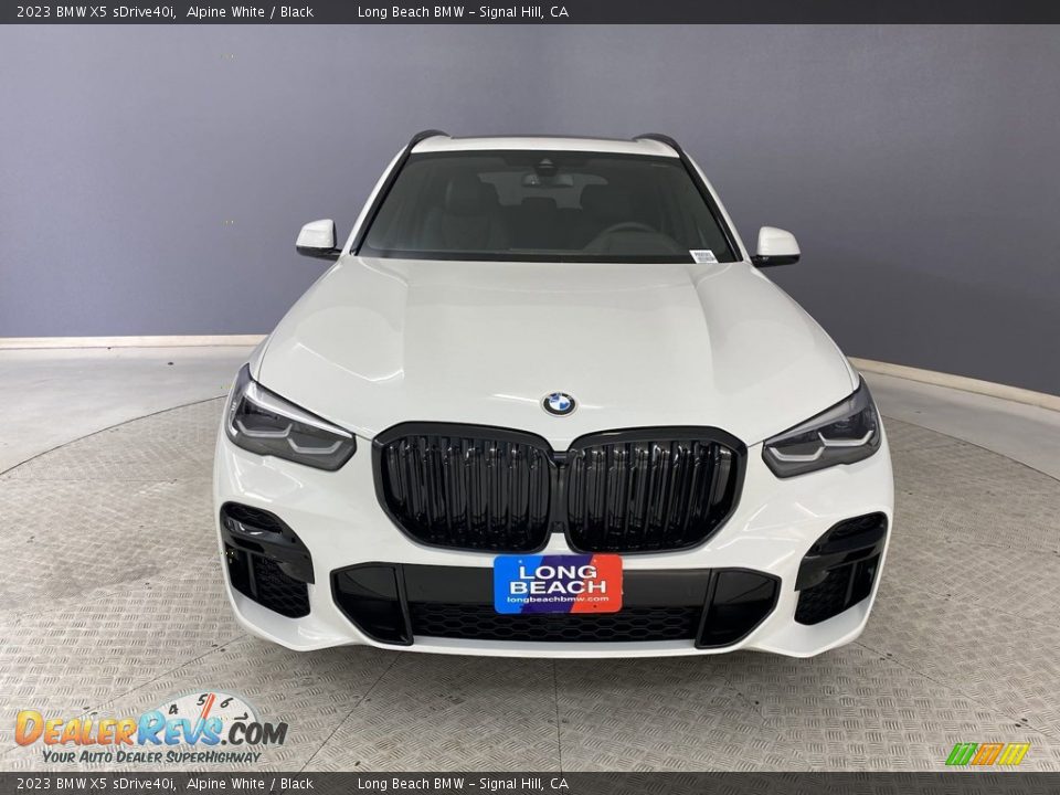 2023 BMW X5 sDrive40i Alpine White / Black Photo #2