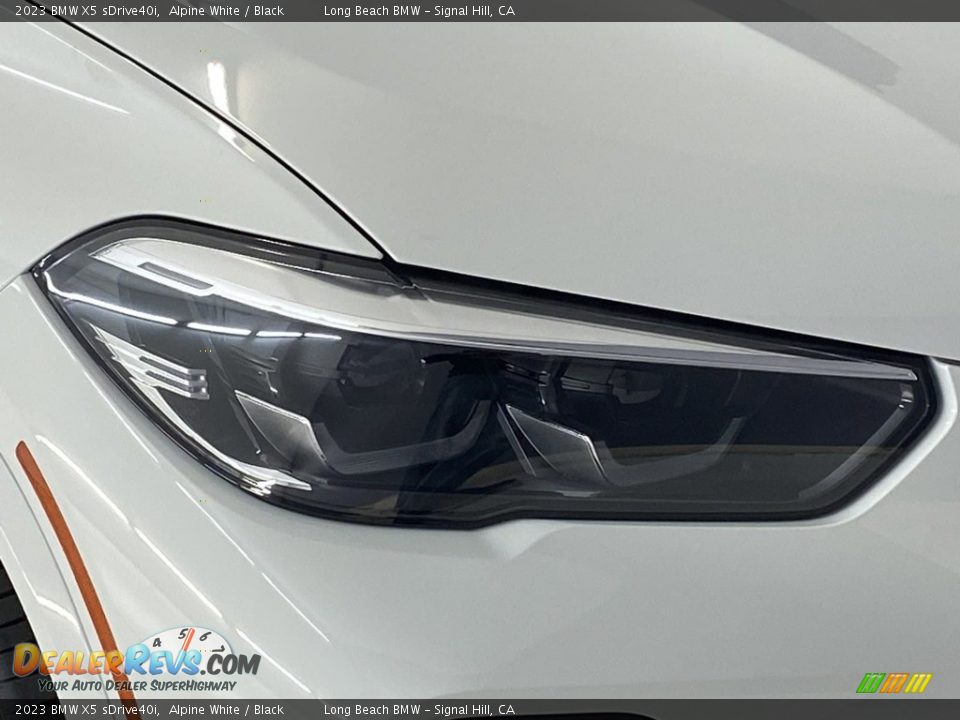 2023 BMW X5 sDrive40i Alpine White / Black Photo #4