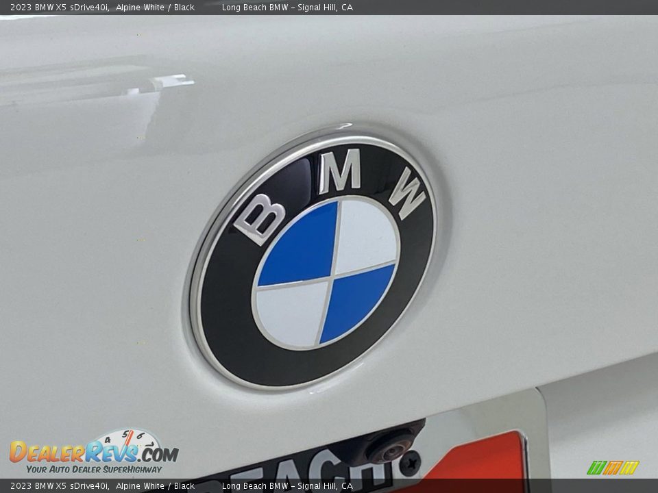 2023 BMW X5 sDrive40i Alpine White / Black Photo #7