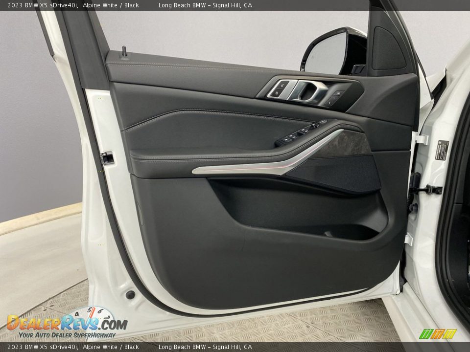 2023 BMW X5 sDrive40i Alpine White / Black Photo #10