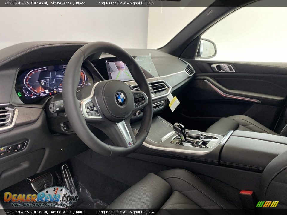 2023 BMW X5 sDrive40i Alpine White / Black Photo #12