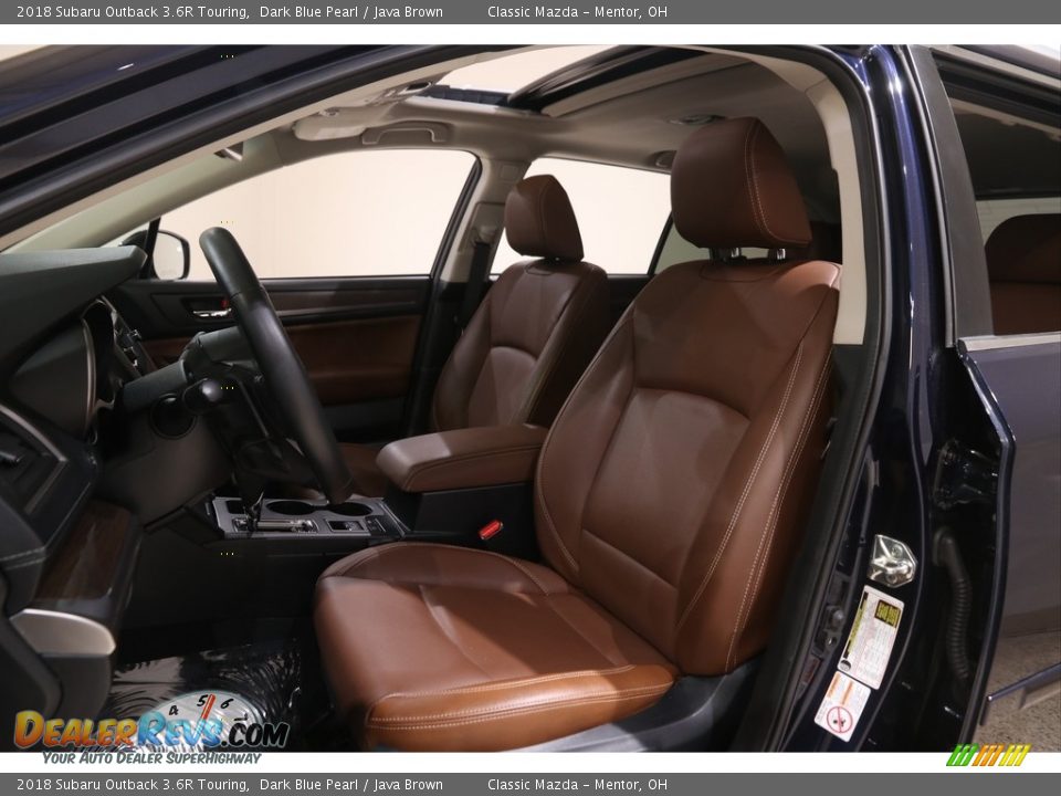 Front Seat of 2018 Subaru Outback 3.6R Touring Photo #5