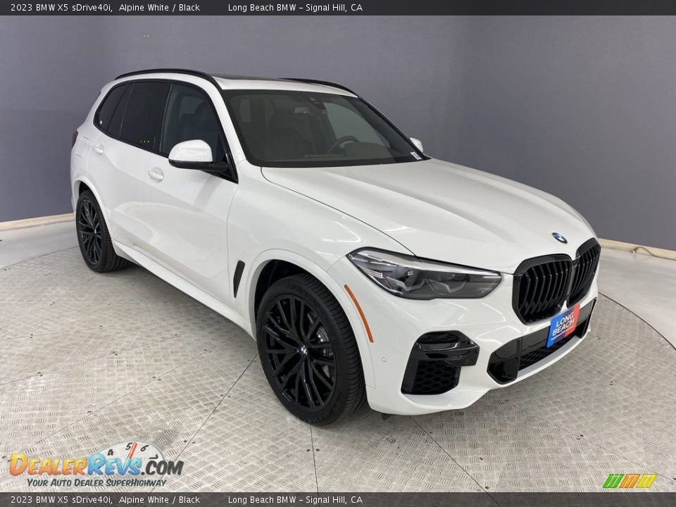 2023 BMW X5 sDrive40i Alpine White / Black Photo #27