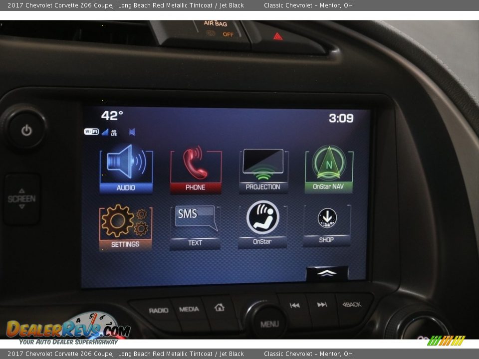 Controls of 2017 Chevrolet Corvette Z06 Coupe Photo #12