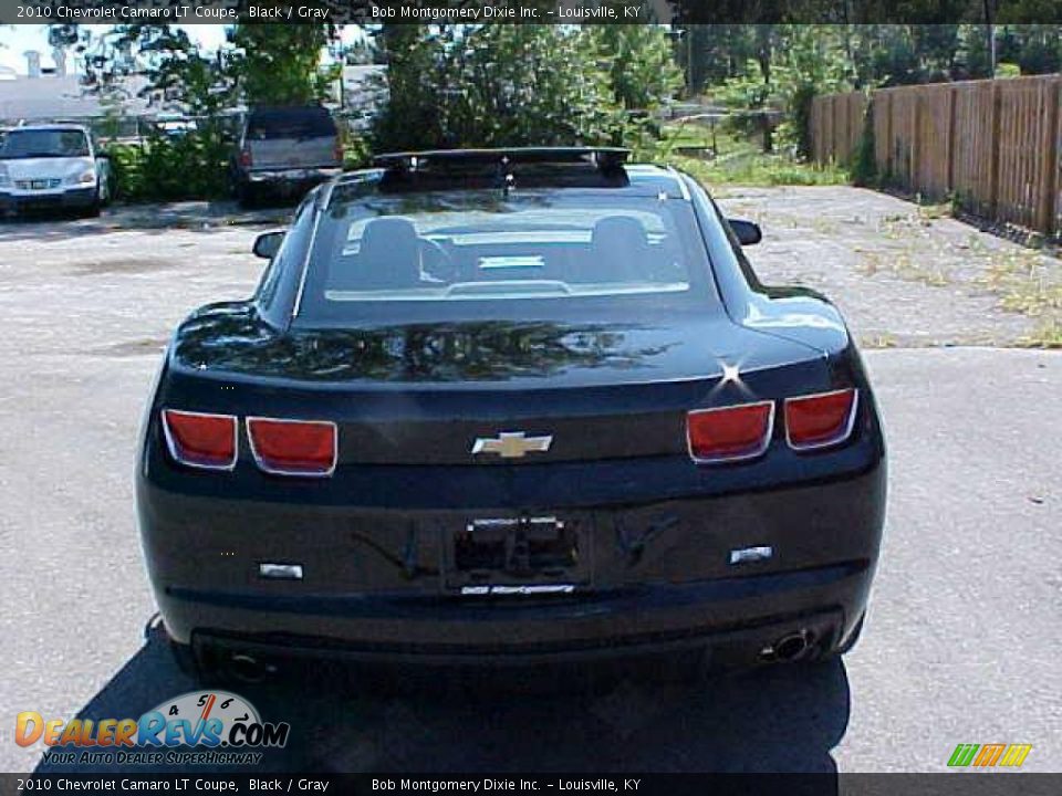 2010 Chevrolet Camaro LT Coupe Black / Gray Photo #7