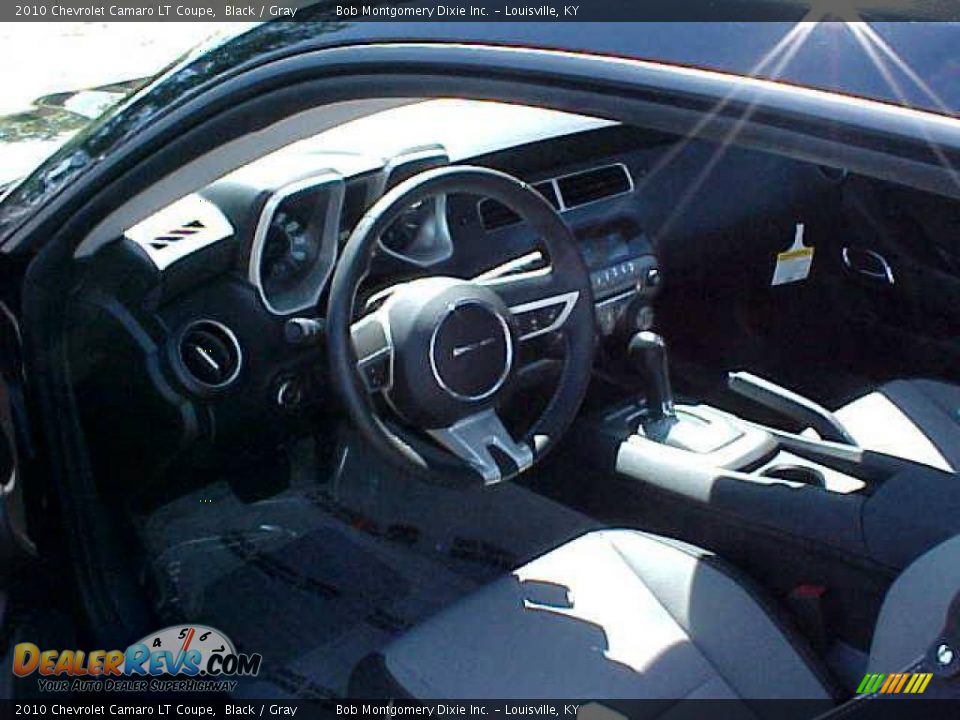 2010 Chevrolet Camaro LT Coupe Black / Gray Photo #8