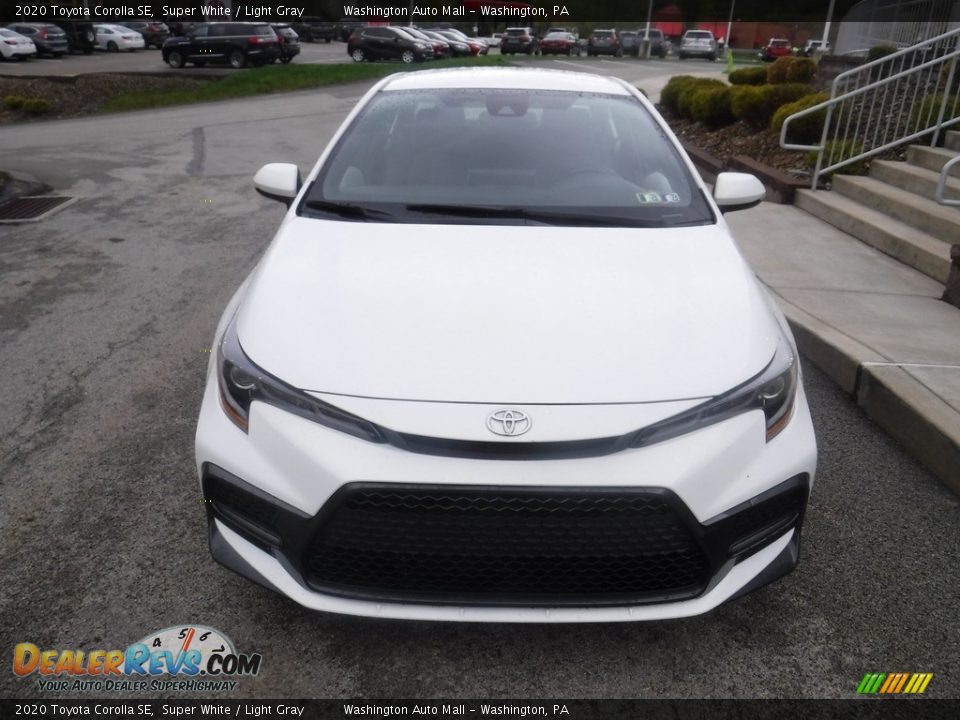 2020 Toyota Corolla SE Super White / Light Gray Photo #10