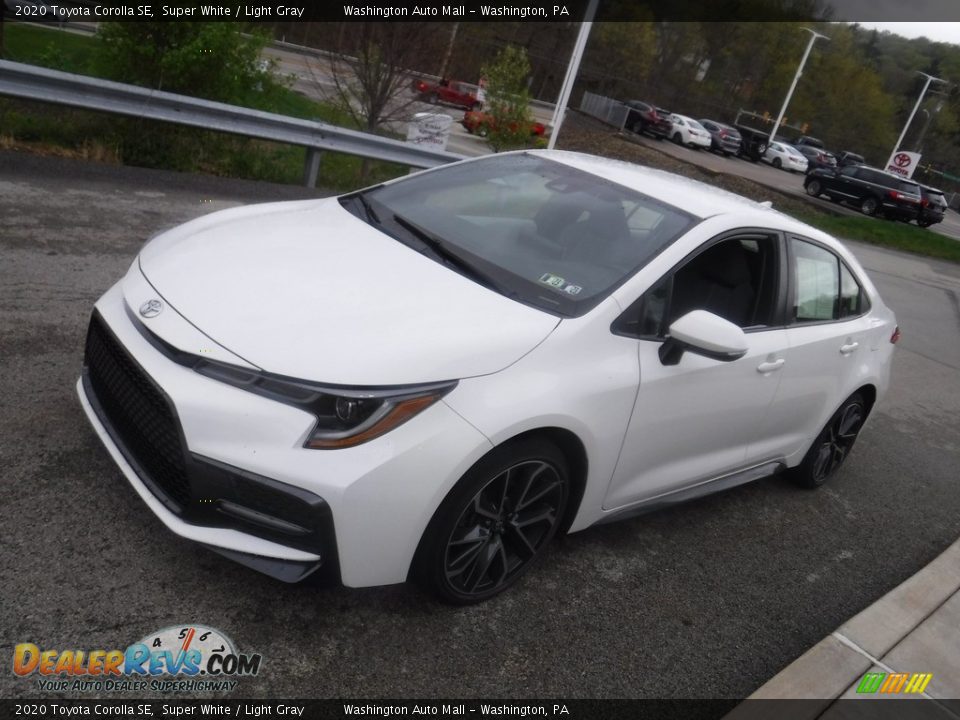 2020 Toyota Corolla SE Super White / Light Gray Photo #11