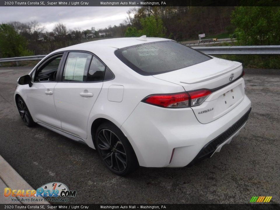 2020 Toyota Corolla SE Super White / Light Gray Photo #13