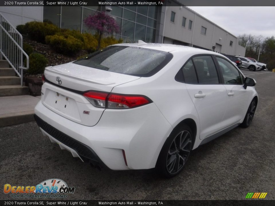 2020 Toyota Corolla SE Super White / Light Gray Photo #15