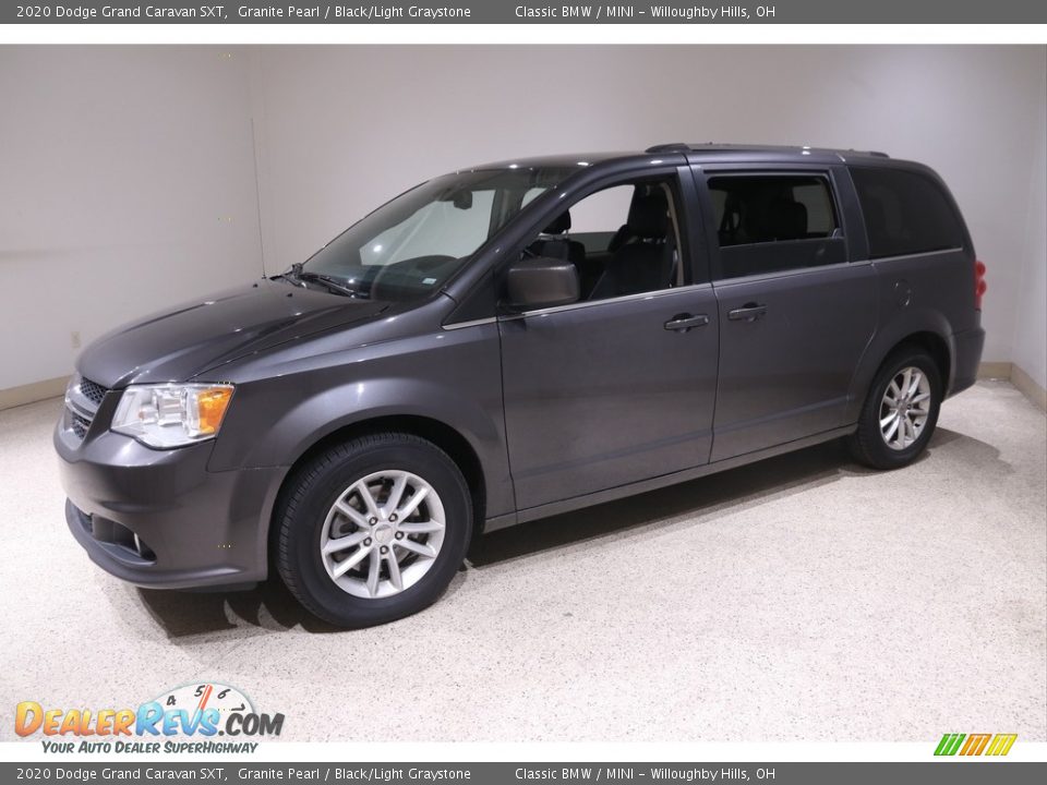 2020 Dodge Grand Caravan SXT Granite Pearl / Black/Light Graystone Photo #3