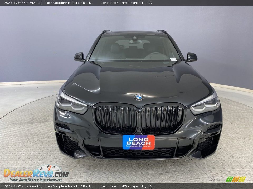 2023 BMW X5 sDrive40i Black Sapphire Metallic / Black Photo #2