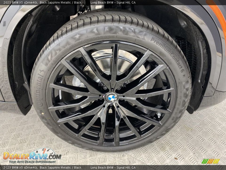 2023 BMW X5 sDrive40i Black Sapphire Metallic / Black Photo #3