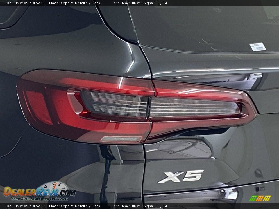 2023 BMW X5 sDrive40i Black Sapphire Metallic / Black Photo #6