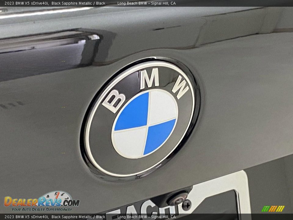 2023 BMW X5 sDrive40i Black Sapphire Metallic / Black Photo #7