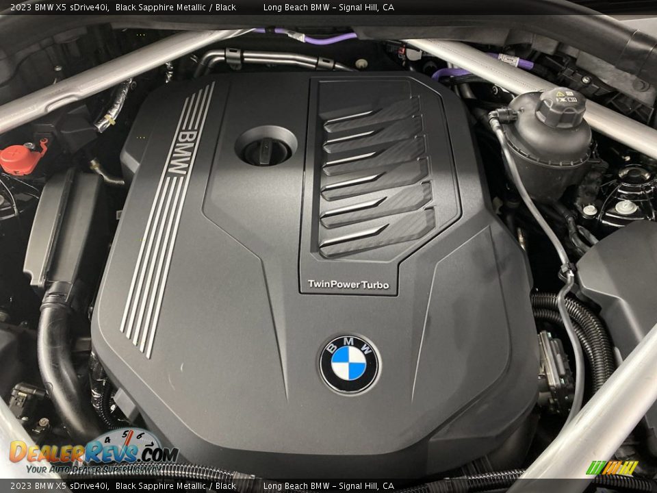 2023 BMW X5 sDrive40i Black Sapphire Metallic / Black Photo #9