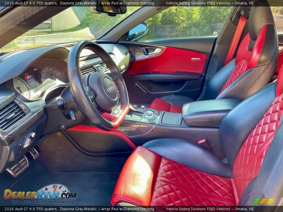 Front Seat of 2016 Audi S7 4.0 TFSI quattro Photo #3