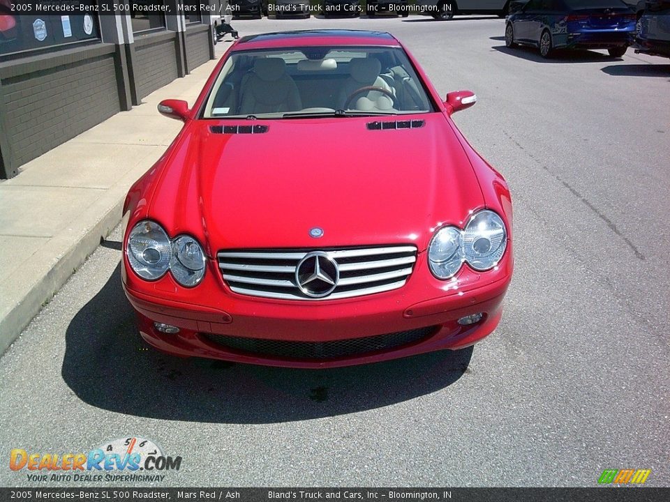 2005 Mercedes-Benz SL 500 Roadster Mars Red / Ash Photo #3